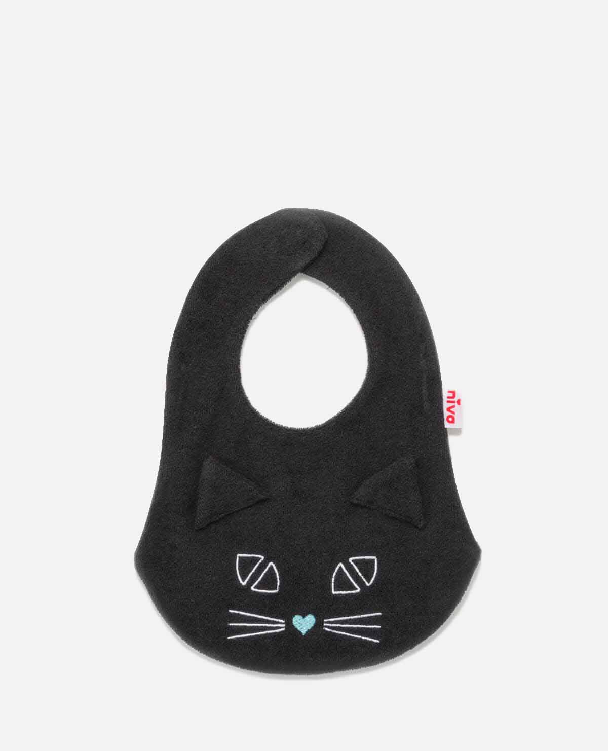 ＣＡＴ　ビブ　スタイ　猫　ブラック　黒