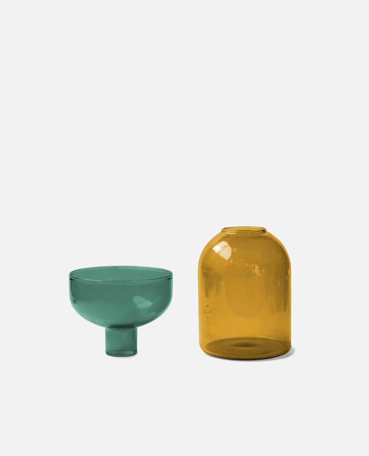 ＴＷＯ　ＴＯＮＥ　ＶＡＳＥ　（Ｃｉｒｃｌｅ）　花瓶