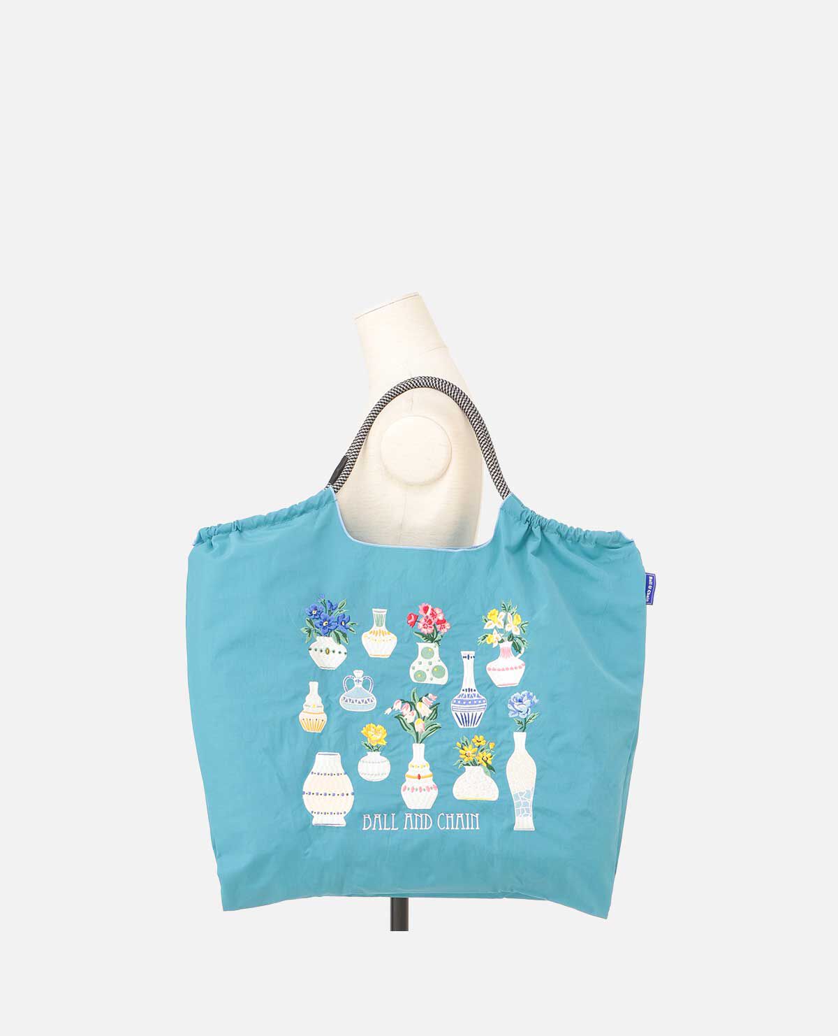 フラワー ベース 花瓶 エコバッグ Lサイズ|ボールアンド フラワー ベース 花瓶 エコバッグ Lサイズ|ボールアンド
