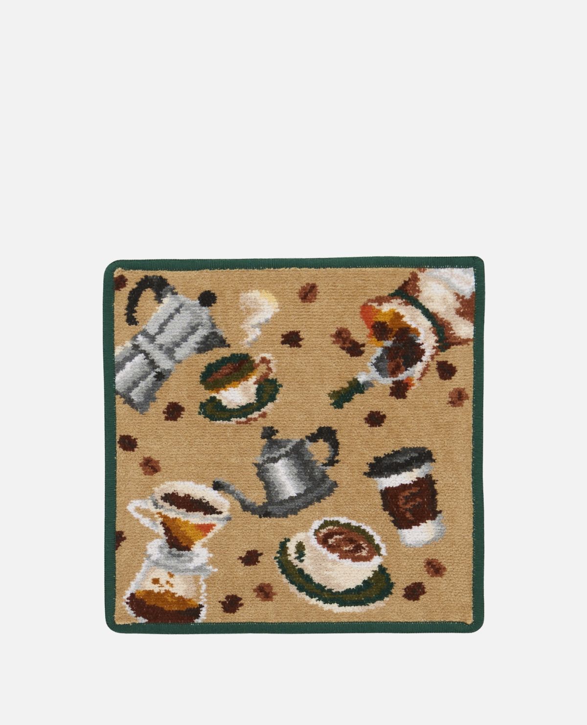 フェイラー　コーヒー　コーヒーブレイク　ハンカチ　ベージュ