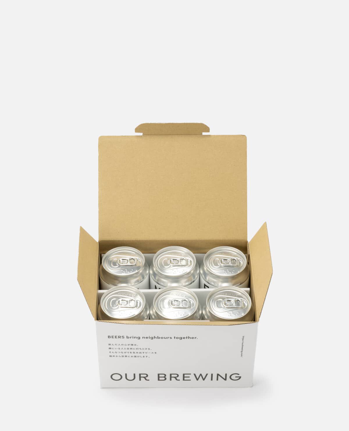 ＯＵＲ　ＢＲＥＷＩＮＧ定番クラフトビール３種６缶セット