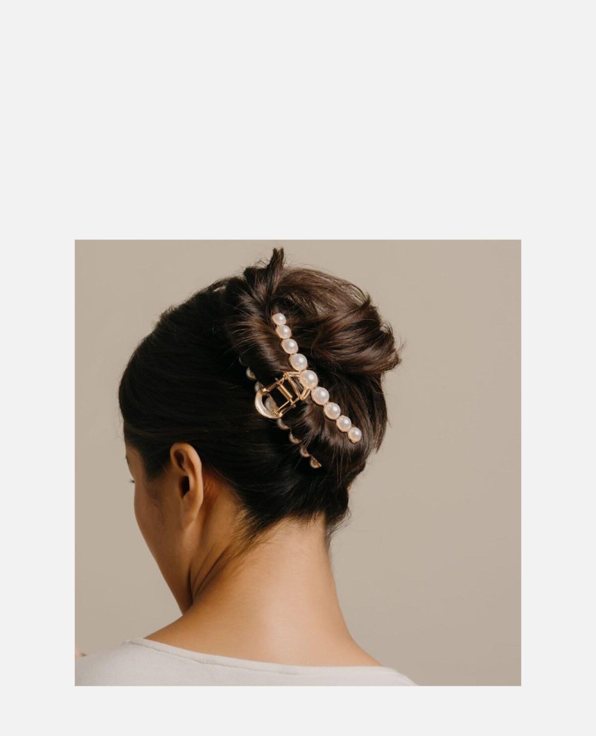 ミラノ ジョー パール ゴールド ヘアクリップ|フランスラックス ミラノ ジョー パール ゴールド ヘアクリップ|フランスラックス