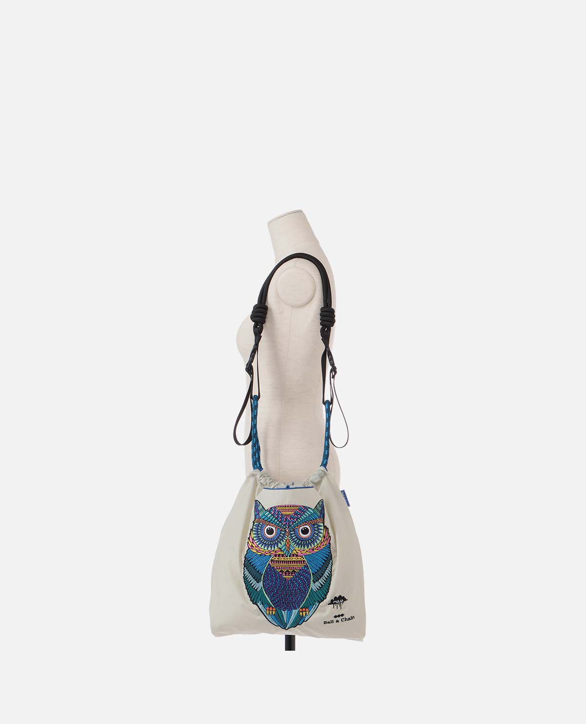 エコバッグ MULGA OWL モルガ ふくろう Mサイズ グレー エコバッグ MULGA OWL モルガ ふくろう Mサイズ グレー
