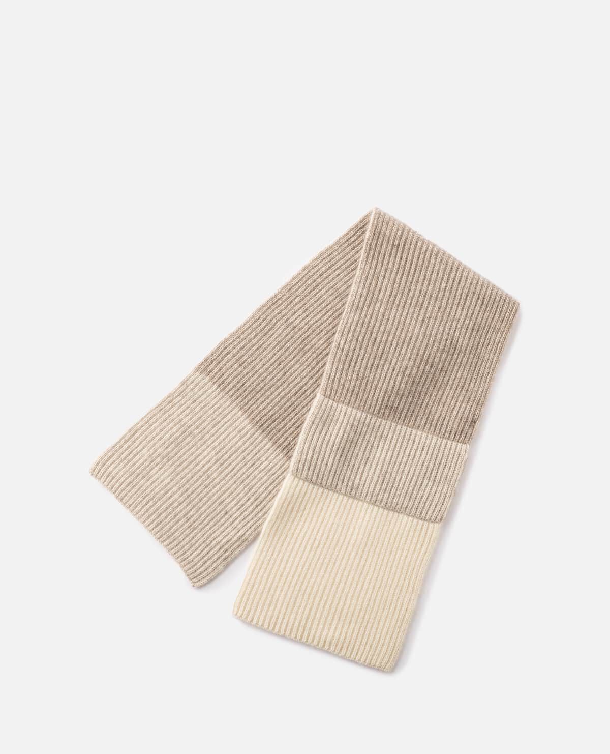 カシミヤ 差込み ニット マフラー|ナチュラルベーシック カシミヤ 差込み ニット マフラー|ナチュラルベーシック