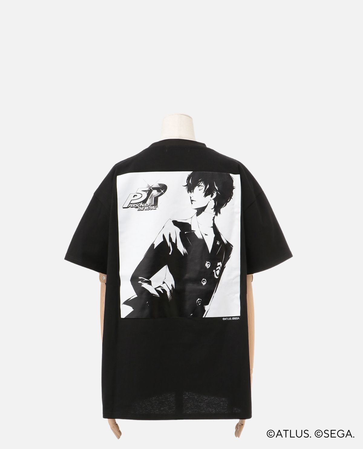 ペルソナ　５　主人公　Ｔシャツ　ブラック