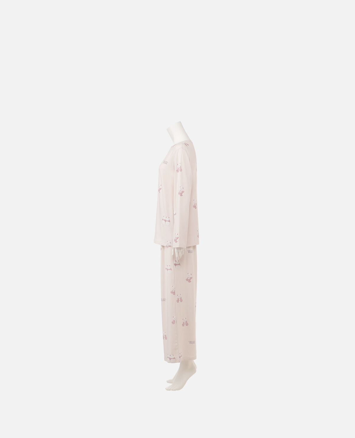 パンダ ルームウェア （ ロングTシャツ ＋ ロングパンツ