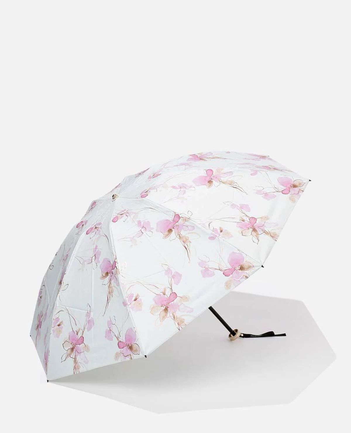 ジルスチュアート　ジル　グラデーションフラワープリント　晴雨兼用傘　花柄