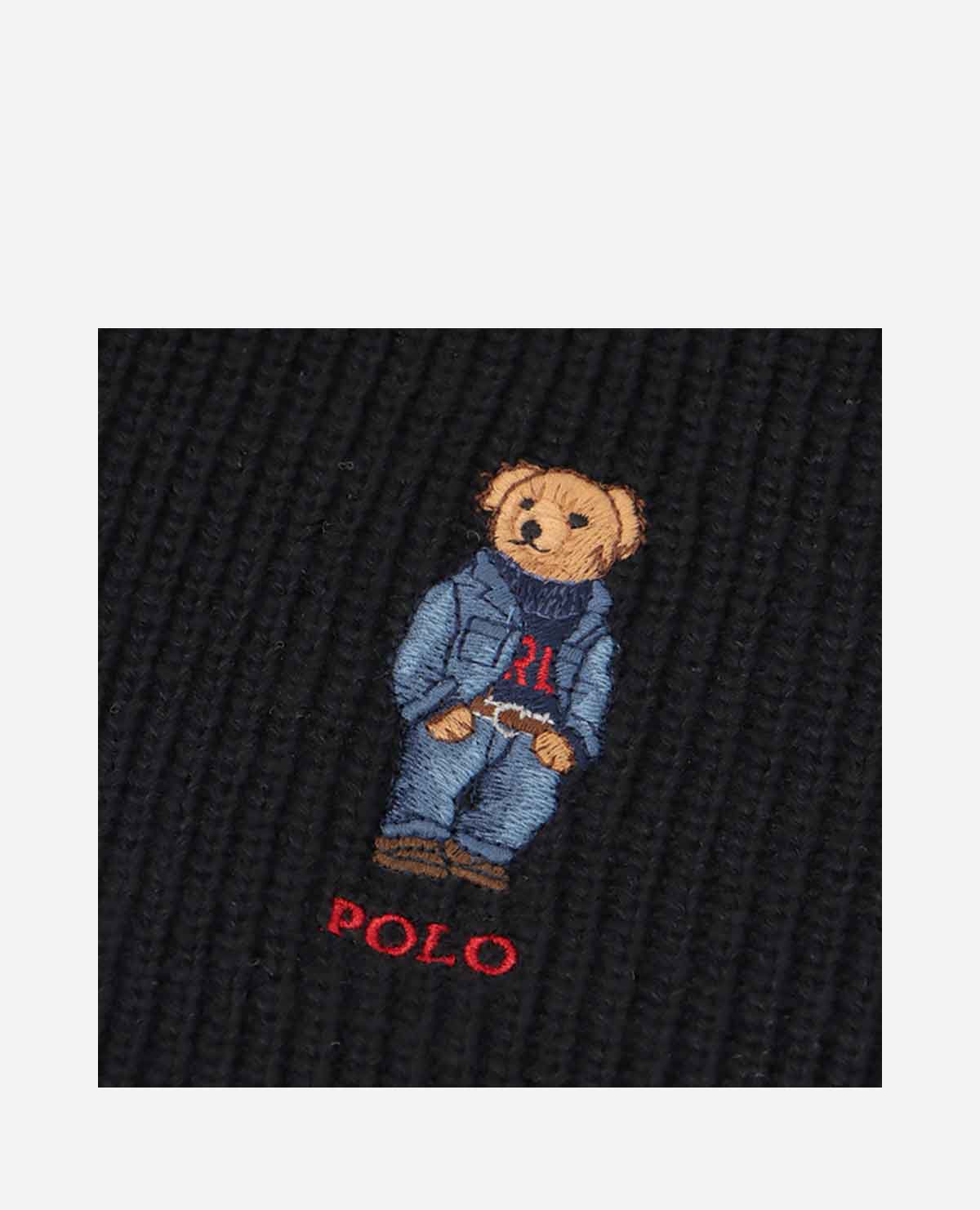 ポロ ベア マフラー ブラック｜ポロ ラルフ ローレン / POLO RALPH LAUREN 2024ギフト｜ギフト プレゼントのMOO:D  MARK by ISETAN（伊勢丹）