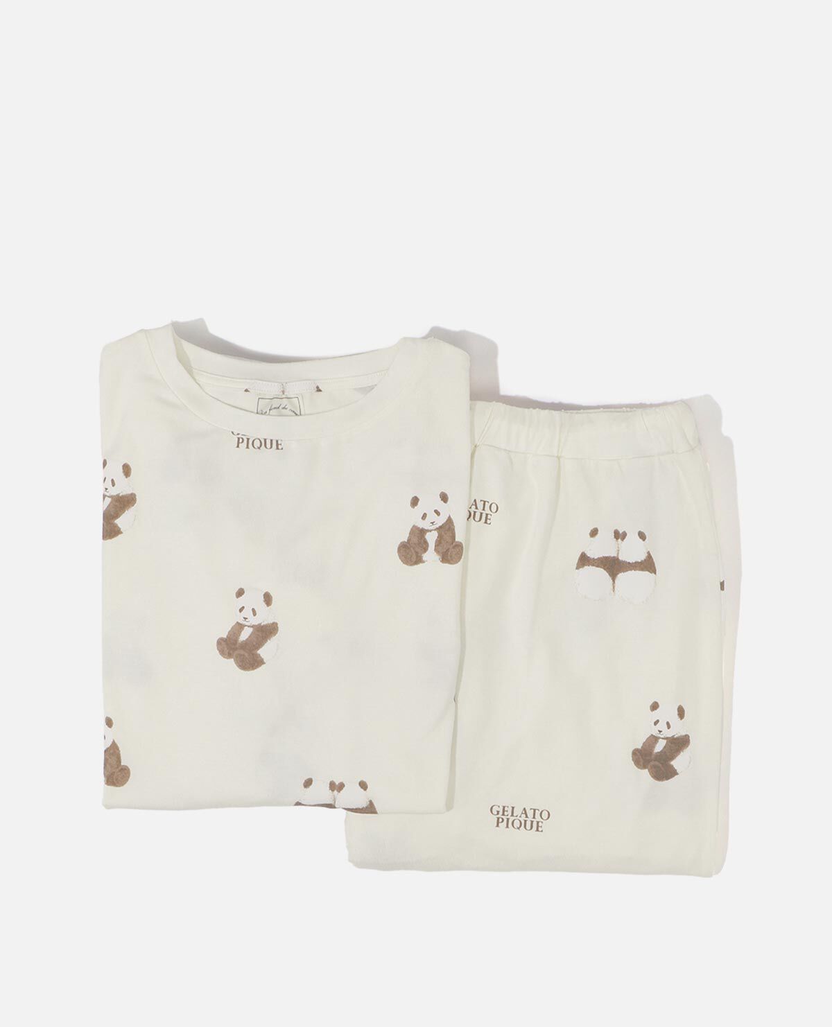 パンダ ルームウェア ( ロングTシャツ + ロングパンツ パンダ ルームウェア ( ロングTシャツ + ロングパンツ