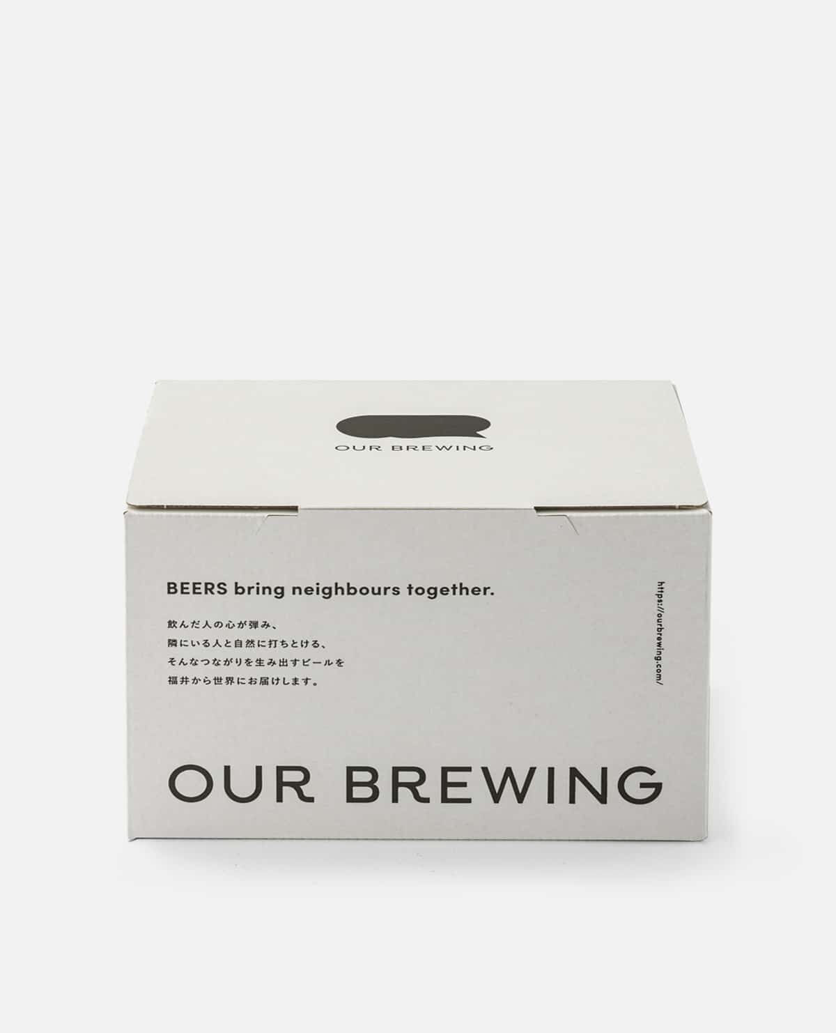 ＯＵＲ　ＢＲＥＷＩＮＧ定番クラフトビール３種６缶セット