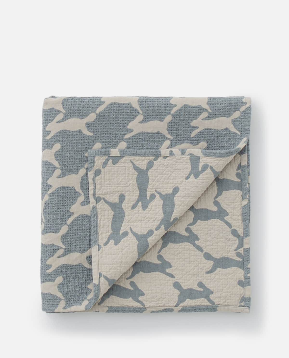 ｃｏｔｔｏｎ　ｌｉｎｅｎ　ｂｌａｎｋｅｔ（コットンリネンブランケット）　ｒｕｎ　ｒｕｎ　ｒｕｎ（ランランラン）　ギフトボックス付き