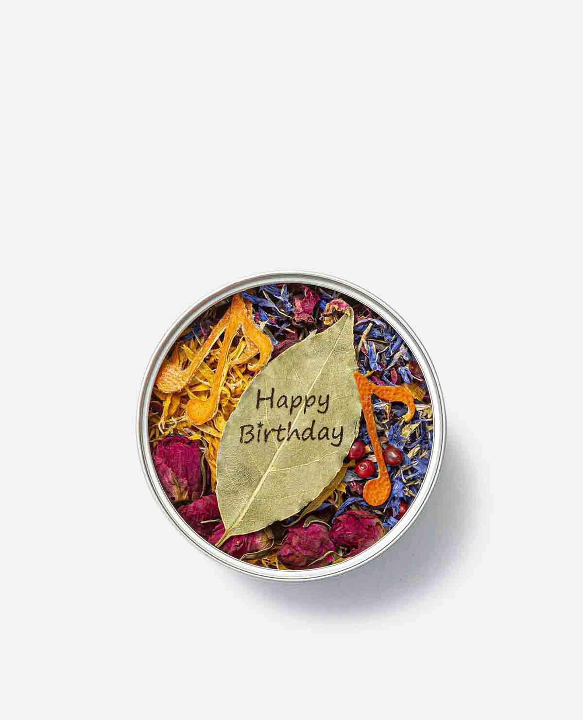 メッセージ　フラワーティー　ＨＡＰＰＹ　ＢＩＲＴＨＤＡＹ