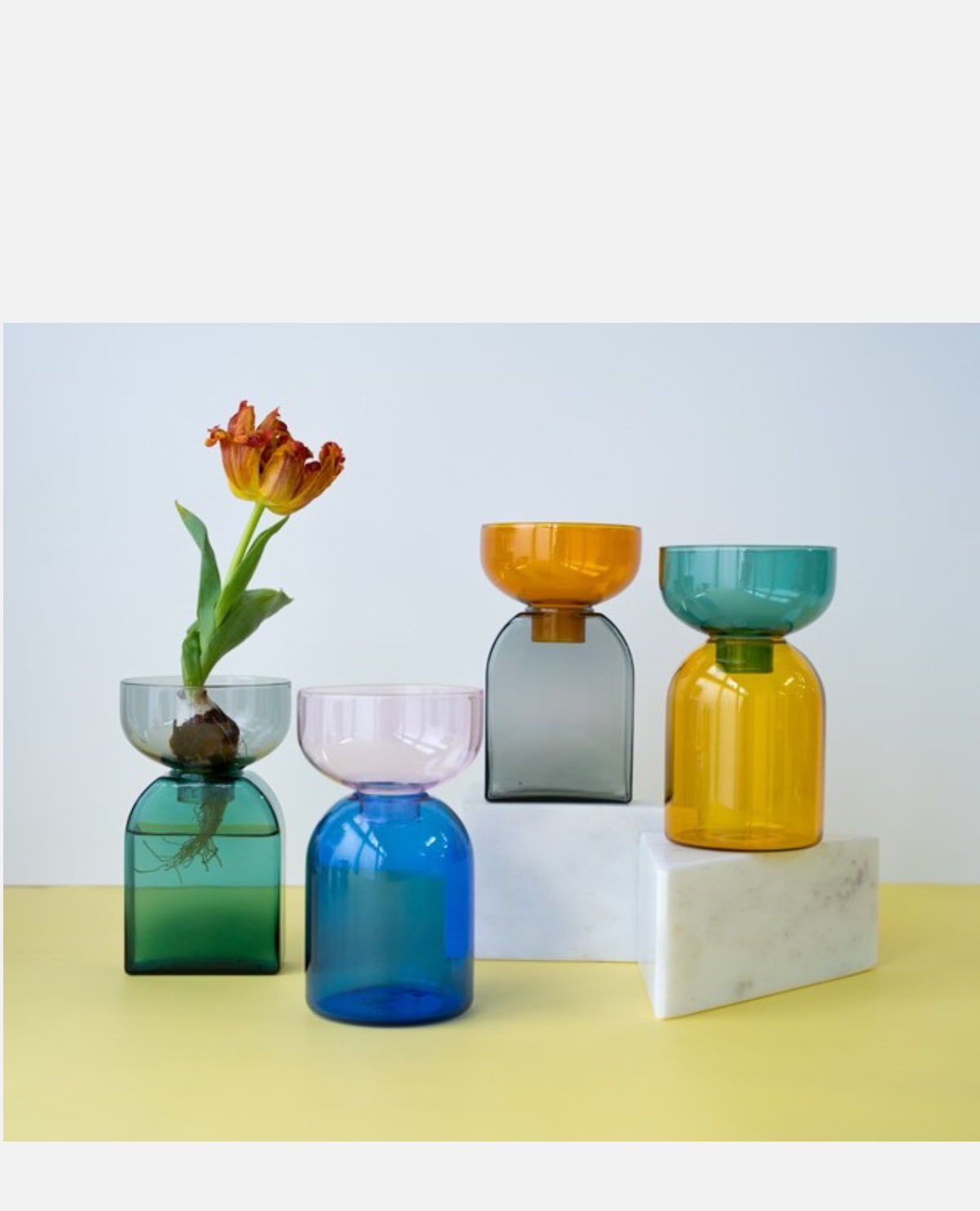 TWO TONE VASE (Circle) 花瓶|アマブロ TWO TONE VASE (Circle) 花瓶|アマブロ