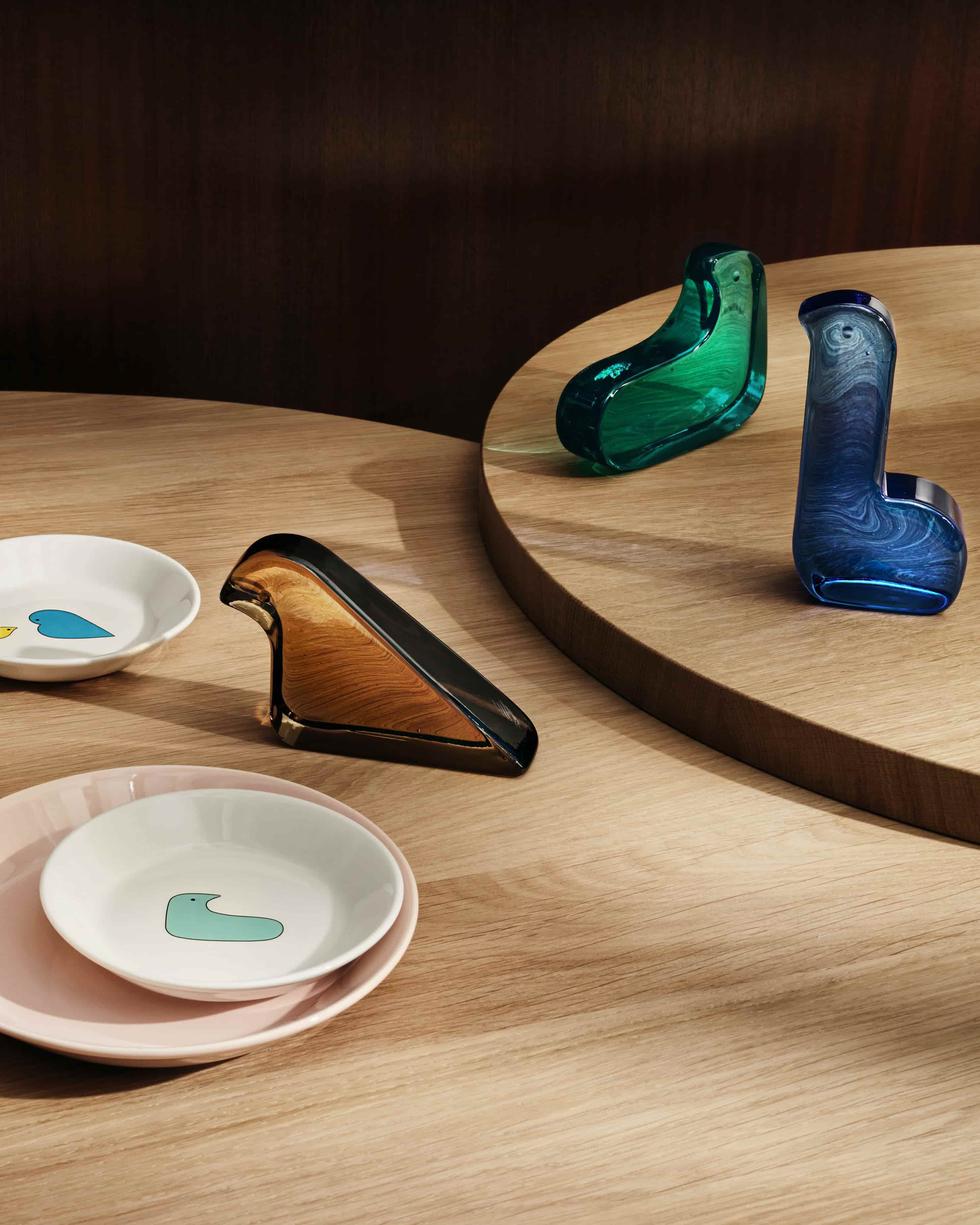 ガラスバード リネン|イッタラ×ミナ ペルホネン / iittala ガラスバード リネン|イッタラ×ミナ ペルホネン / iittala