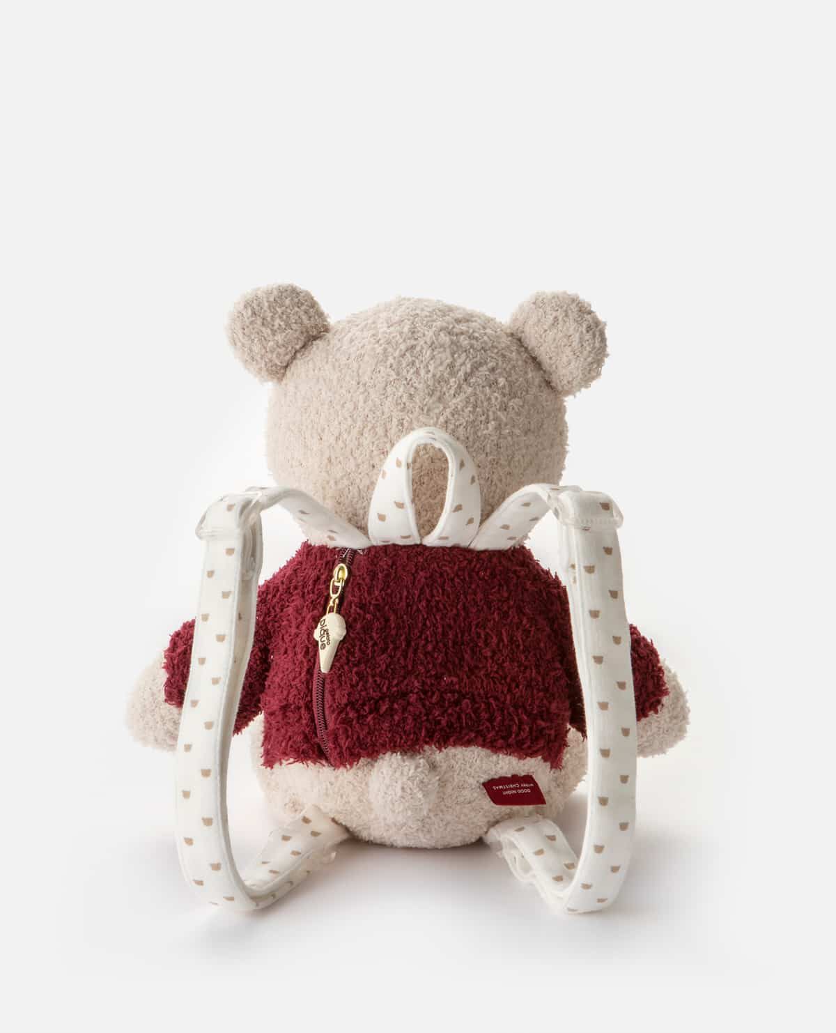 ぬいぐるみ リュック ベア くま レッド|ジェラートピケ ぬいぐるみ リュック ベア くま レッド|ジェラートピケ