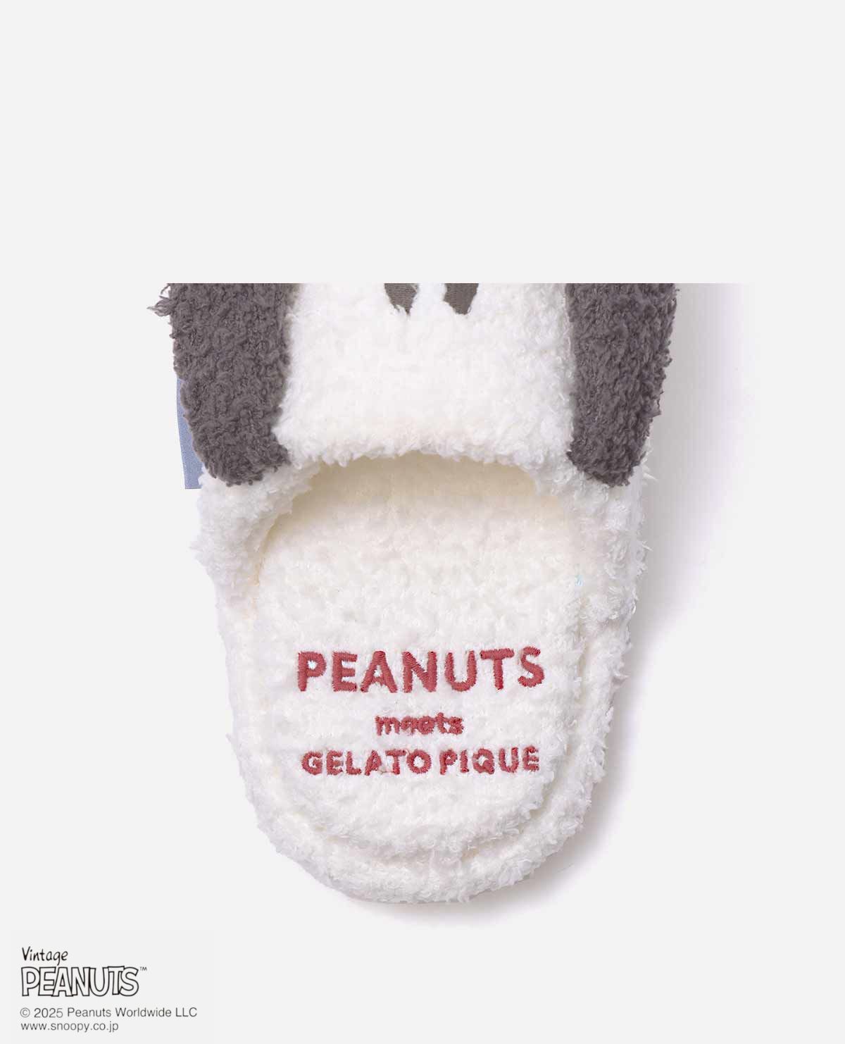 スヌーピー ルームシューズ|ジェラートピケ / gelato pique スヌーピー ルームシューズ|ジェラートピケ / gelato pique