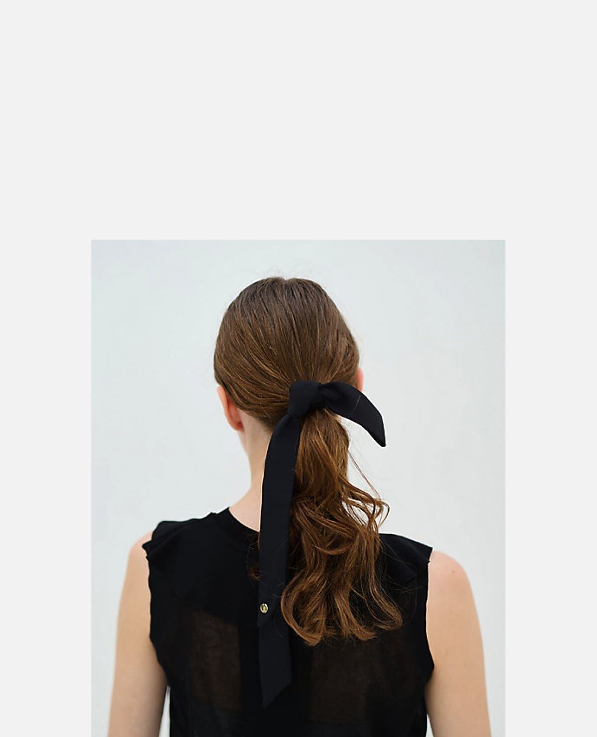 ランバンオンブルー ランバン ロング リボン ヘアゴム|ランバン ランバンオンブルー ランバン ロング リボン ヘアゴム|ランバン