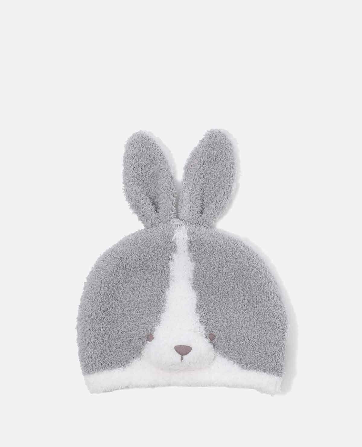 ベビー うさぎ ラビット 帽子 キャップ 靴下 セット グレー ベビー うさぎ ラビット 帽子 キャップ 靴下 セット グレー