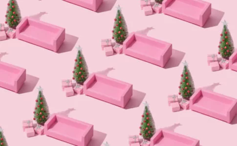 ピンク クリスマス