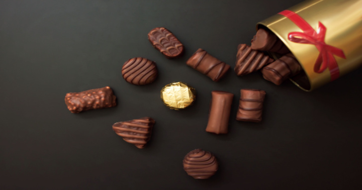 高級感あふれる上質なチョコレートのプチギフト