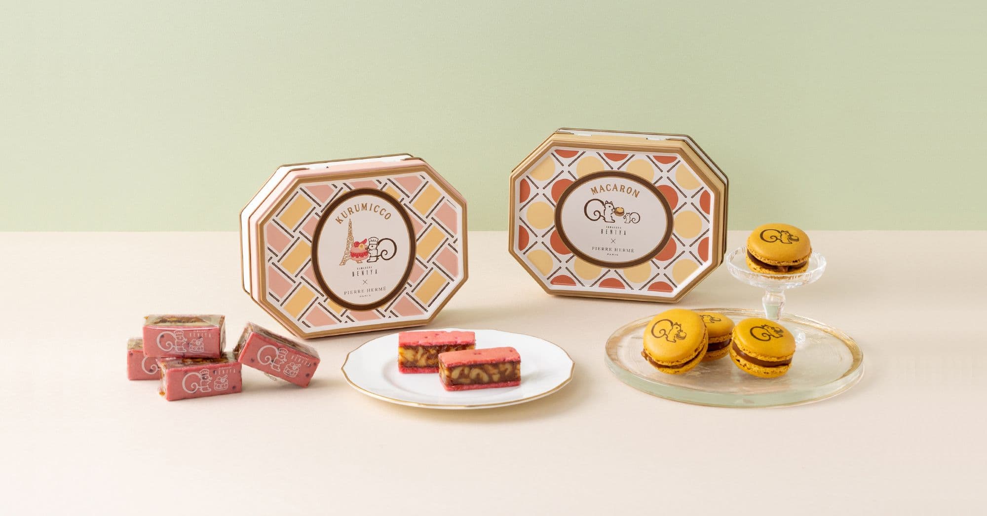 ピエール・エルメ・パリ「イスパハン」と鎌倉紅谷「クルミッ子」のコラボが初の缶入りで登場！