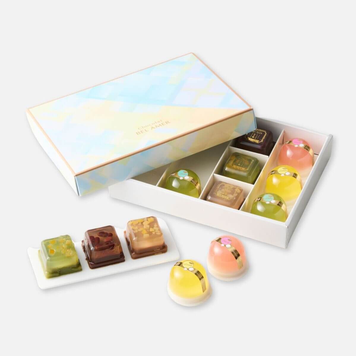 ショコラ水羊羹&国産フルーツゼリー 12個 期間限定