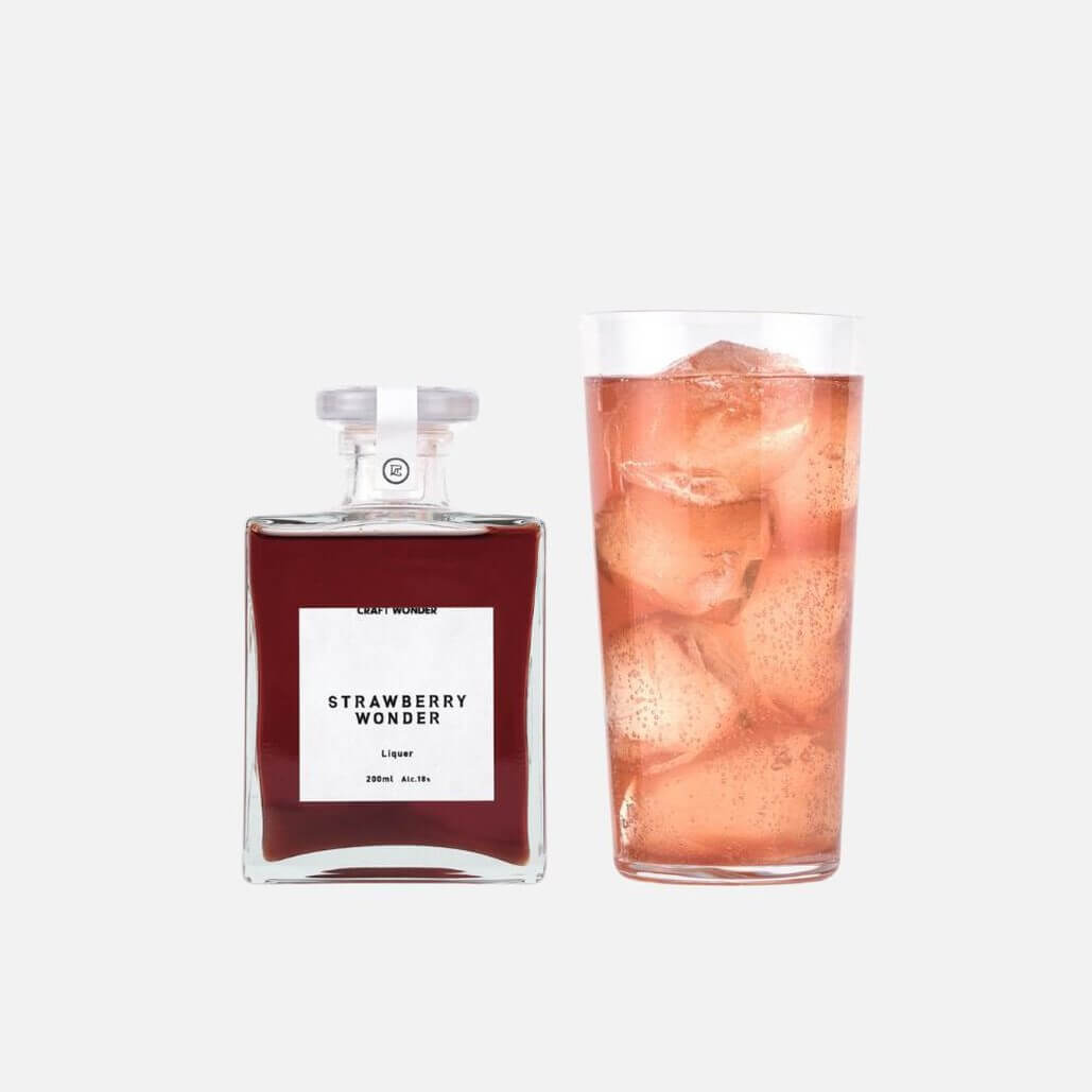 CRAFT WONDER / クラフトワンダー STRAWBERRY WONDER Gift box(200ml)【苺リキュール】