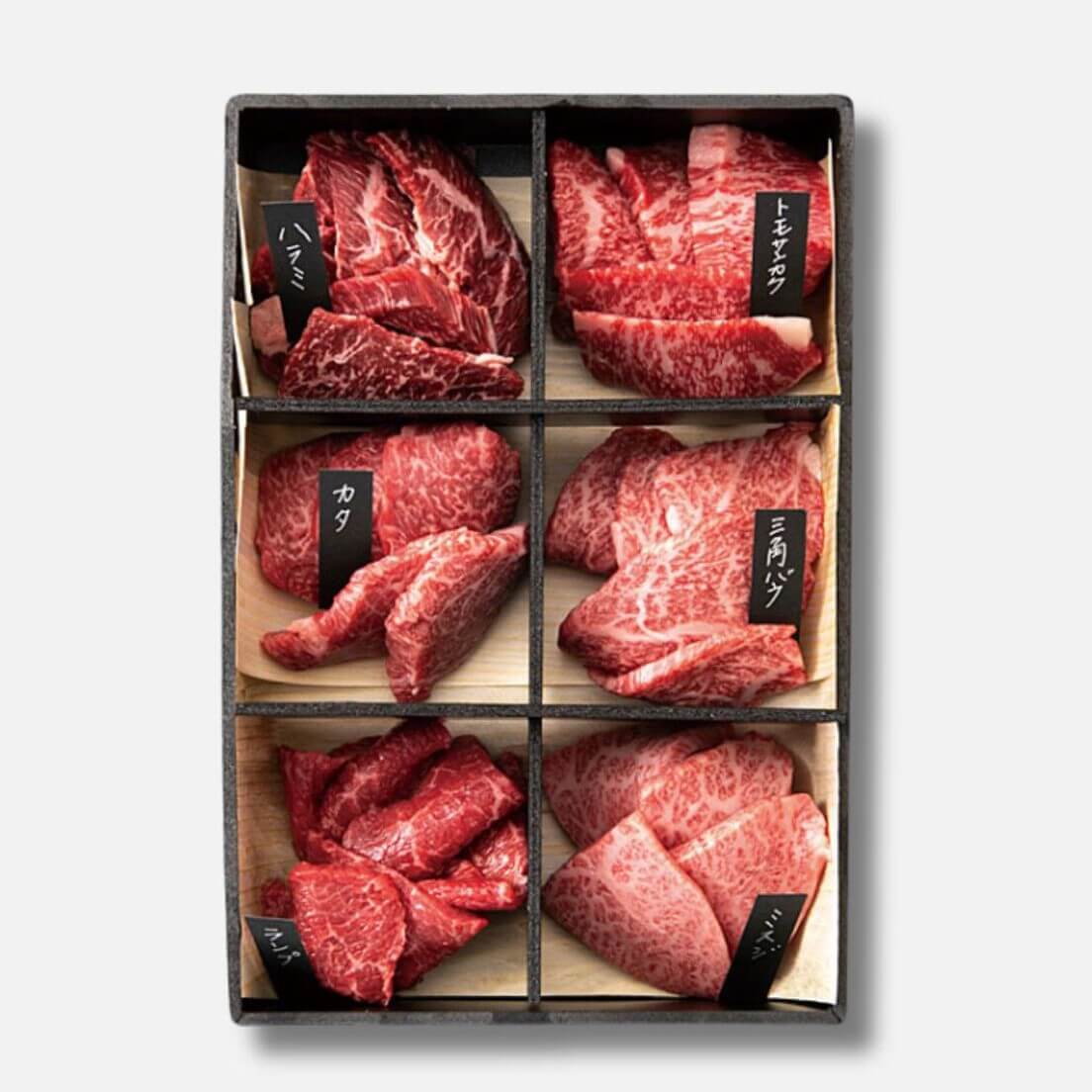<サンビーフ齊藤牧場 / Sun beef saitoufarm>人気部位6種贅沢焼肉盛り合わせ 600g