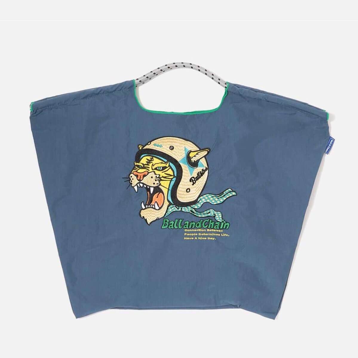 【Lサイズ】H.TIGER ショッピングバッグ