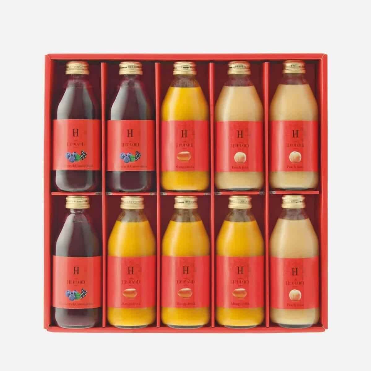 エディアール / HEDIARD フルーツドリンクセット(10本入り)