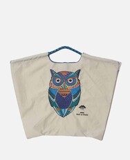 エコバッグ MULGA OWL モルガ ふくろう Lサイズ グレー エコバッグ MULGA OWL モルガ ふくろう Lサイズ グレー