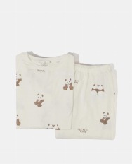 パンダ ルームウェア ( ロングTシャツ + ロングパンツ パンダ ルームウェア ( ロングTシャツ + ロングパンツ