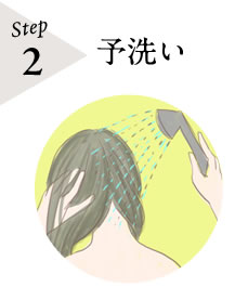 step2 予洗い